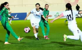 Женская сборная Кыргызстана проиграла Саудовской Аравии