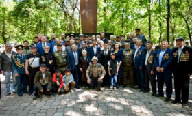 Память героев-ликвидаторов аварии на ЧАЭС почтили на митинге в Бишкеке
