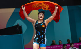 Мээрим Жуманазарова выиграла золото чемпионата Азии Бишкеке