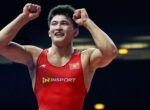 Асан Жанышов вышел в полуфинал чемпионата Азии в Бишкеке