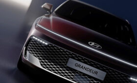 Флагманский седан Hyundai Grandeur получил новый салон после рестайлинга