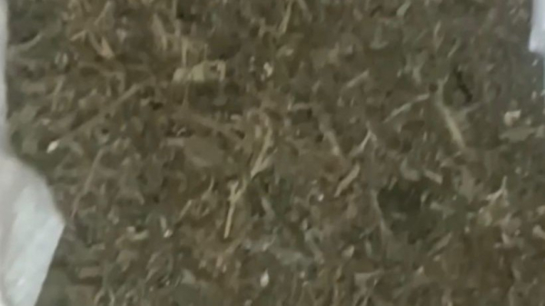 В Нарыне у троих мужчин нашли мешок с наркотиками