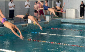 В СДЮШОР «Дельфин» прошли республиканские детские соревнования по плаванию 