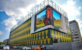 Многоуровневую парковку на 245 мест открыли в Бишкеке