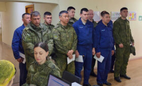 Военные авиабазы ОДКБ в Канте сдали кровь в Республиканском центре