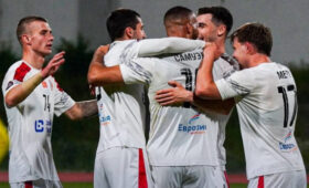 Кубок Кыргызстана: «Алга» разгромила «Кыргызалтын» в первом матче 1/4 фигала