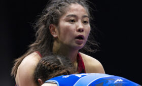 Чемпионат Азии в Бишкеке: Арууке Кадырбек кызы будет бороться за бронзу