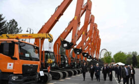 Автопарк Службы водных ресурсов пополнился на 63 спецмашины