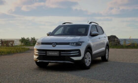 Рестайлинговый кроссовер Volkswagen Taigun: более солидный облик и новая коробка
