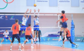 CAVA (U-18): Сборные Кыргызстана заняли 2 место на групповом этапе