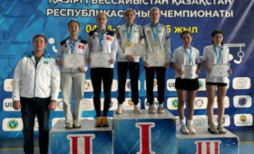 Спортсменки из Бишкека стали призёрами чемпионата Казахстана по современному пятиборью