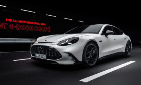 Новый Mercedes-AMG GT 4-door Coupe получил трёхмоторную 1169-сильную установку