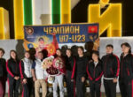 На границе торжественно встретили женскую сборную КР по борьбе