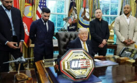 Трамп анонсировал грандиозное шоу UFC прямо на лужайке Белого дома