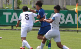 Сборная Кыргызстана (U-16) крупно проиграла Казахстану