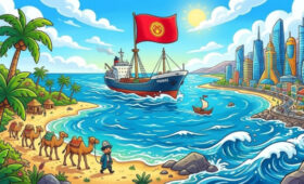 Кыргызстан начнет регистрировать морские суда под своим флагом