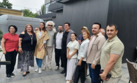 Турецкие кинематографисты встретились с журналистами в Бишкеке