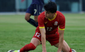 Сборная Кыргызстана (U-23) упустила победу над Таиландом, играя в меньшинстве