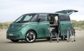 Минивэн Volkswagen ID. Buzz превратился в уютный кемпер