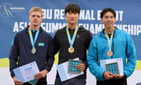 Артур Сапарбеков завоевал бронзовую медаль на чемпионате Азии по летнему биатлону