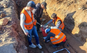 В селе Байтик Аламудунского района строят новую систему водоснабжения