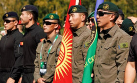 Команда Кыргызстана участвует в соревнованиях спецназа «Вызов»