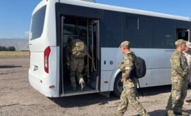 Российские военные прибыли в Кыргызстан для проведения учений