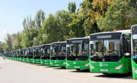 Китайские автобусы способствуют улучшению качества воздуха в Бишкеке