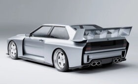 Audacious IV: реинкарнация легендарного купе Audi quattro с лёгким кузовом и мотором V8